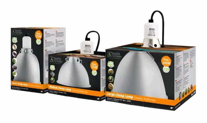 Reptile Systems Silver Clamp Lamp