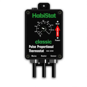 Habistat High Range Pulse Thermostat (600w) Black