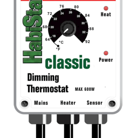 Habistat Dimming Thermostat (600w) White