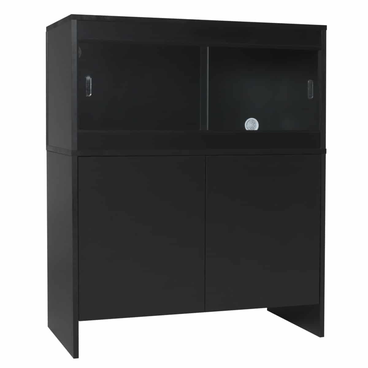 Monkfield 36x18x26 Cabinet Oak/Black - Image 4