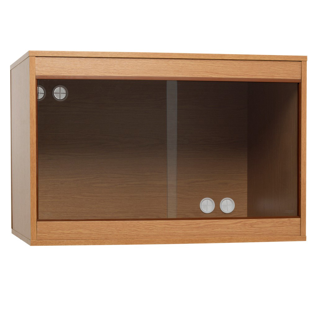 Monkfield 36x24x24 Vivarium Oak/Black