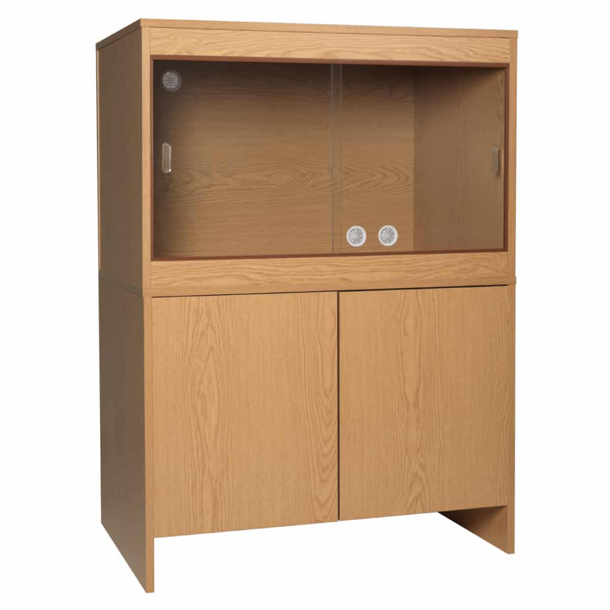 Monkfield 36x24x26 Cabinet Oak/Black - Image 3