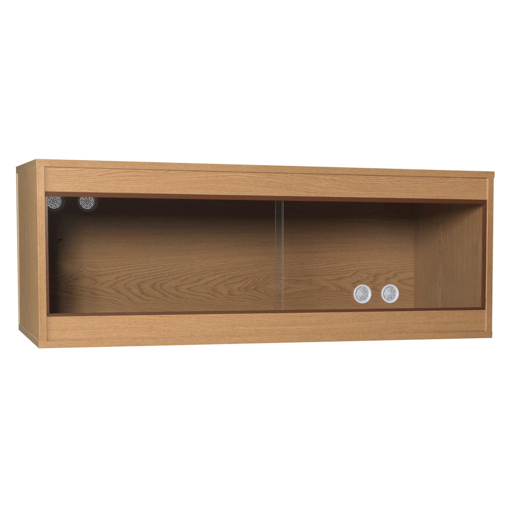 Monkfield 48x18x18 Vivarium Oak/Black