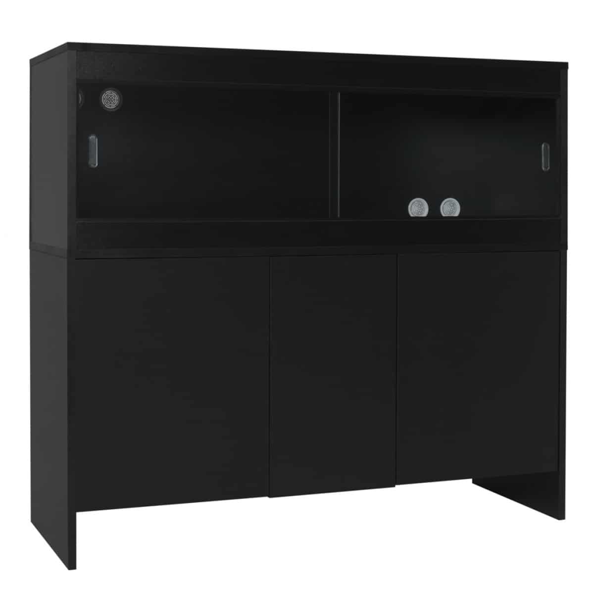 Monkfield 48x18x26 Cabinet Oak/Black - Image 4