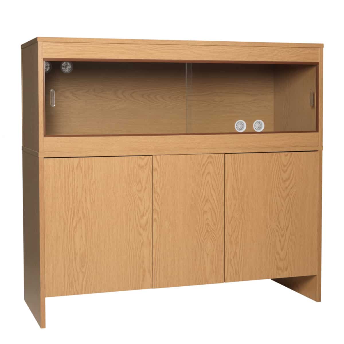 Monkfield 48x18x26 Cabinet Oak/Black - Image 3