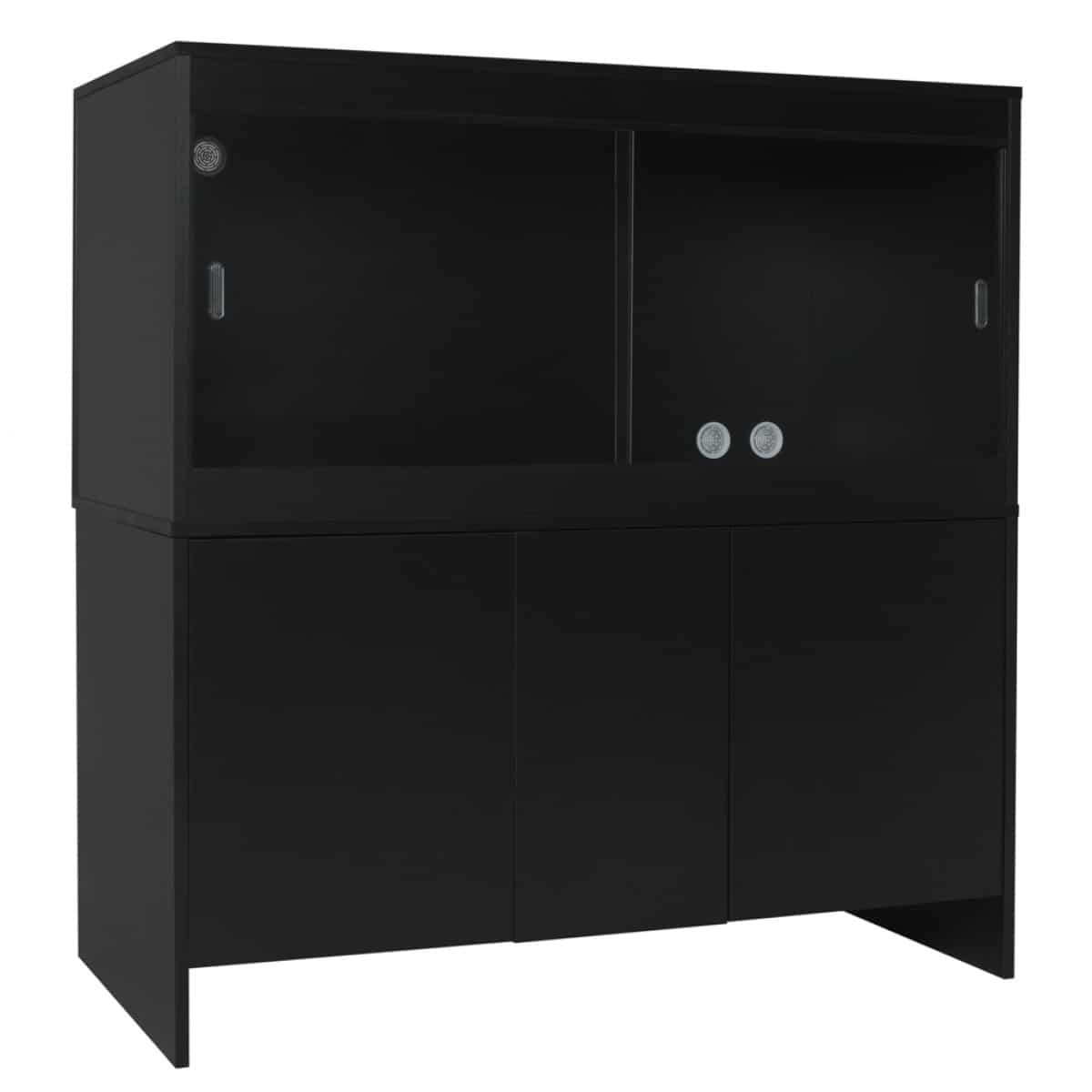 Monkfield 48x24x26 Cabinet Oak/Black - Image 4