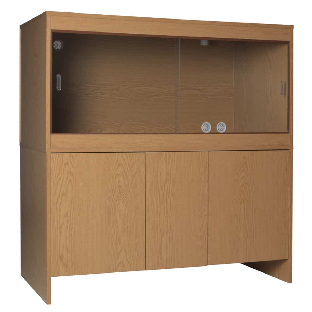 Monkfield 48x24x26 Cabinet Oak/Black - Image 3