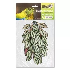Giganterra Small Artificial Hanging Tradescantia