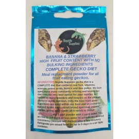 Reptile Supplies Gecko Diet - Banana & Strawberry 60g - Image 2